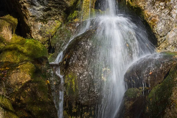 Falling Water Rocks Waterfall — Stock Photo, Image