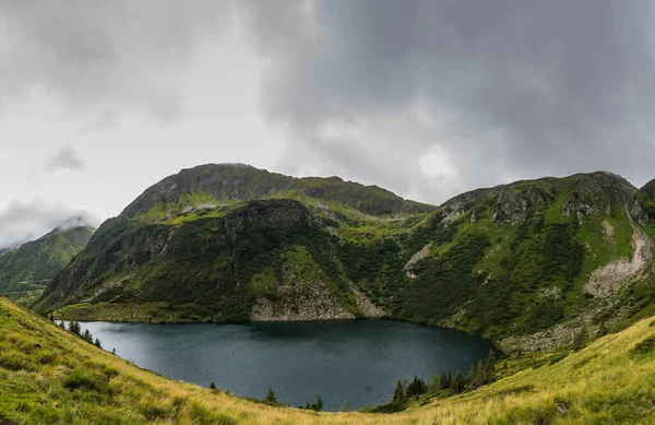 Hermoso Lago Montaña Una Vista Panorámica Cordillera Verde — Foto de Stock