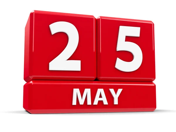 25th May Calendar — Stock Photo © Oakozhan #107805504