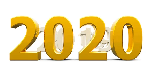 Zlato 2020 přijít #2 — Stock fotografie