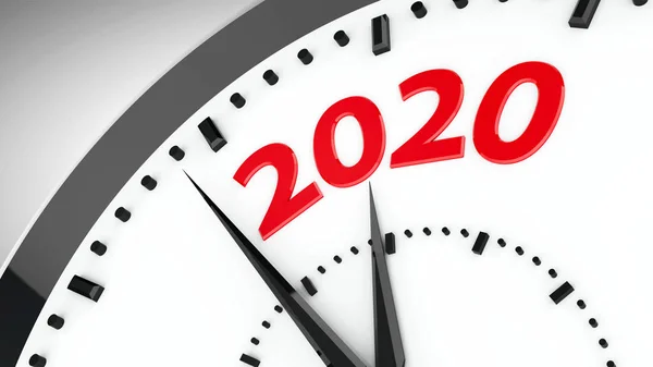 Clock dial 2020 #3 — Stock Photo, Image