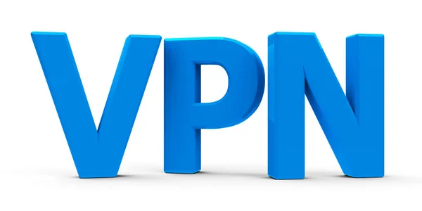 Lettere icona VPN — Foto Stock