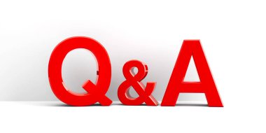 Q&A simgesi arka plan