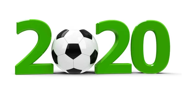 Fußball 2020 — Stockfoto