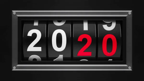 New year 2020 counter #3 — 스톡 사진