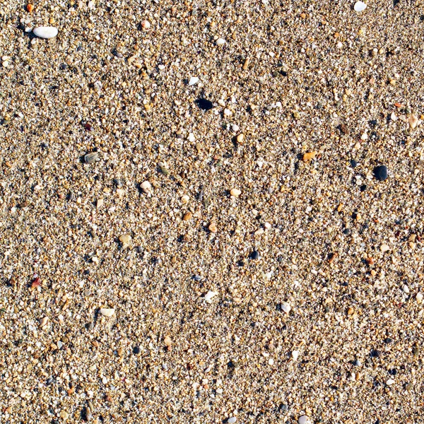 Vista superior da costa, textura de areia limpa da superfície natural . — Fotografia de Stock