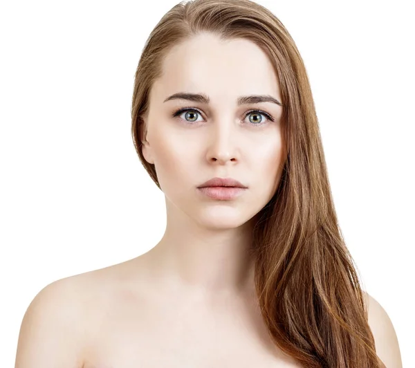 Young woman with perfect skin. — Stock Photo, Image