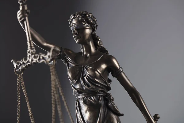 Pojęcie Prawa Sprawiedliwości Themis Symbol Ślepa Sprawiedliwość — Zdjęcie stockowe