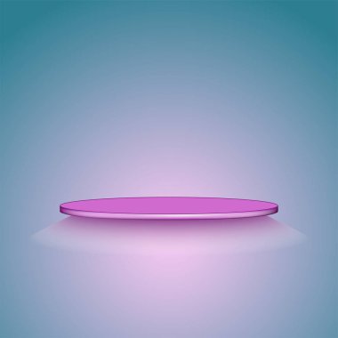 Kaide mücevherleri, parfümeri, Ayakkabı ve diğer öğeleri görüntülemek için. Gradyan arka planı.