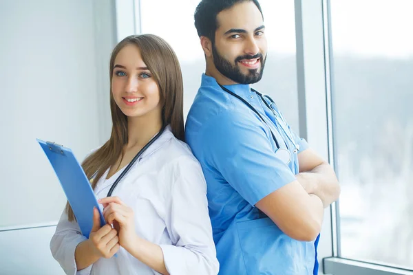 Gruppe Von Medizinischem Personal Krankenhaus — Stockfoto