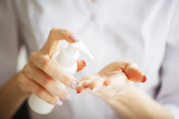 Kruid Geneeskunde Productie Verpakking Van Cosmetische Producten Hydraterende Gezicht Cosmetische — Stockfoto