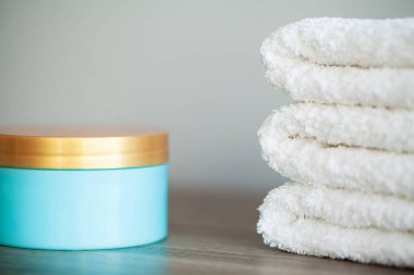 Spa rahat ve sağlıklı bakım. Sağlıklı kavramı. Cilt bakımı için doğal yerli ürünleri