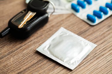 Kapsüller cinsel sağlık için Tıbbi potens hapları.