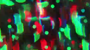 Çok renkli bulanıklık bokeh kristal prizma ışık soyut arka plan. 001. 4k