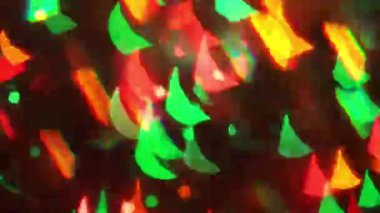 Çok renkli bulanıklık bokeh kristal prizma ışık soyut arka plan. 001. 4k