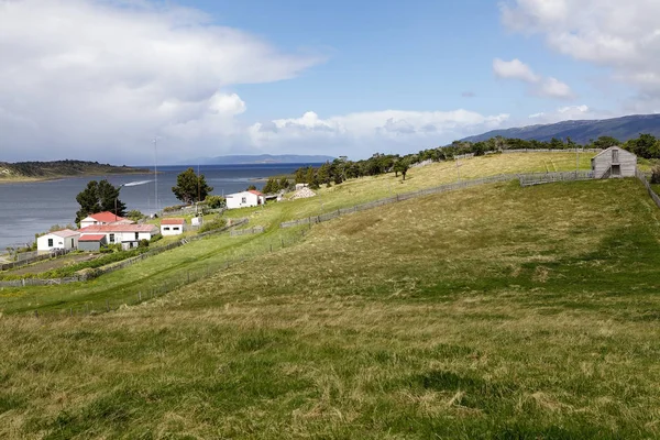 Estancia Haarberton Dans Canal Beagle Tierra Del Fuego Patagonie Argentine — Photo