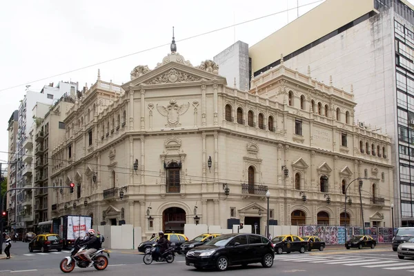 Architektura Buenos Aires Argentina Architektura Buenos Aires Vyznačuje Eklektickou Povahou — Stock fotografie