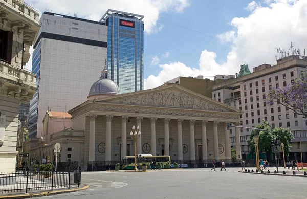 Metropolitan Cathedral Buenos Aires Argentyna Jest Główny Kościół Katolicki Buenos — Zdjęcie stockowe