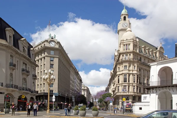 Αρχιτεκτονική Μπουένος Άιρες Αργεντινή Buenos Aires Αρχιτεκτονική Χαρακτηρίζεται Από Εκλεκτική — Φωτογραφία Αρχείου