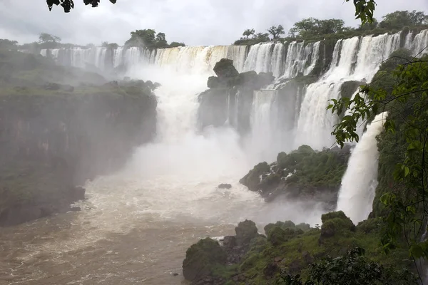 Po stronie argentyńskiej wodospady Iguazu — Zdjęcie stockowe