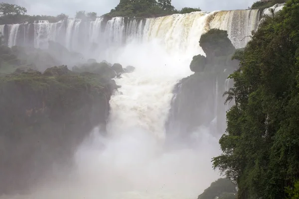 Po stronie argentyńskiej wodospady Iguazu — Zdjęcie stockowe