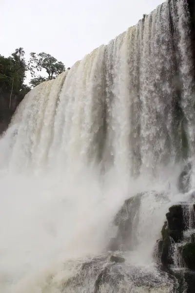 阿根廷一侧的伊瓜苏瀑布 — 图库照片