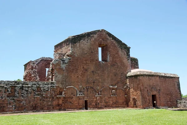 Jesuit beskickningar av La Santisima Trinidad de Parana ', Paraguay — Stockfoto