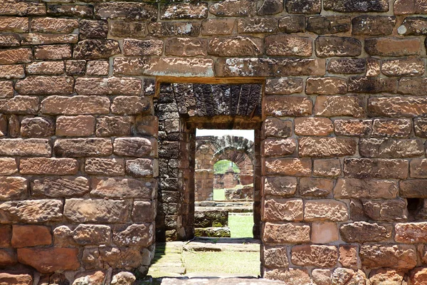 Jezuitské mise La Santisima Trinidad de Parana, Paraguay — Stock fotografie