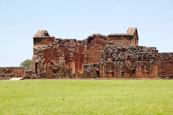 Jesuit beskickningar av La Santisima Trinidad de Parana ', Paraguay — Stockfoto