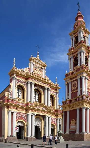 Die kirche des heiligen farncis in salta, argentinien — Stockfoto