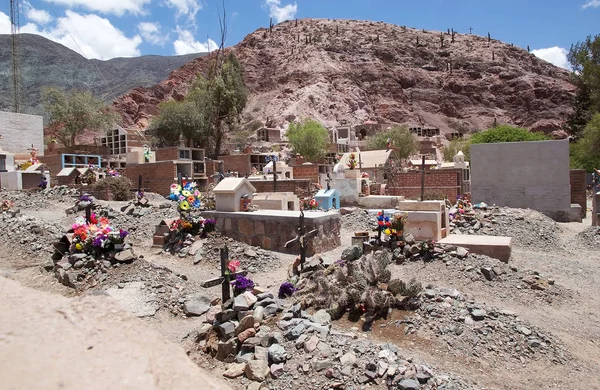 Cemetery in Purmamarca, Jujuy Province, Argentina — Stock Photo, Image