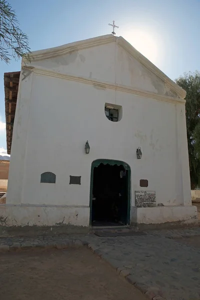 Heliga korsets kyrka och Sankt Franciskus av Paula vid Uquia — Stockfoto