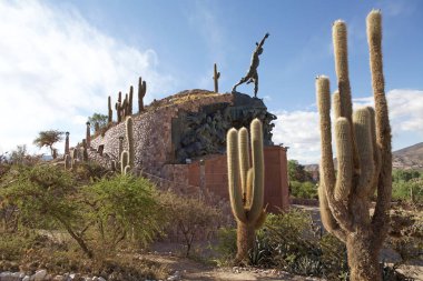 Humahuaca'daki bağımsızlık anıtı, Jujuy Province, Arjantin