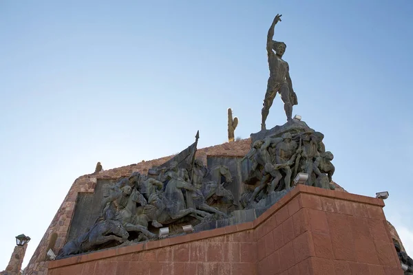 Monumento da independência na Humahuaca, Província de Jujuy, Argentina — Fotografia de Stock