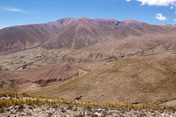 Abra del Condor mountain pass at an elevation of 4000 m on the border of Salta and Jujuy Province, Argentina — Stock Photo, Image