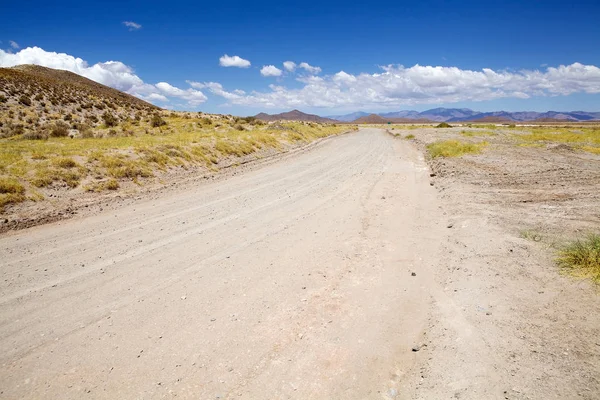 Paisaje a lo largo de la Ruta Nacional 40 también conocida como Ruta 40, Argentina — Foto de Stock