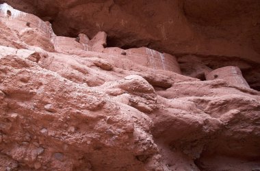 Calchaqui Vadisi boyunca Inca ahırları, Arjantin
