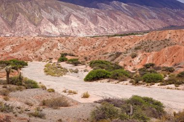 Los Colorados, Jujuy Province renkli vadi, Arjantin