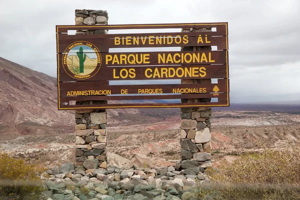 Los Cardones National Park, Argentinië — Stockfoto