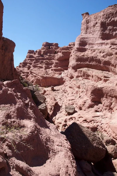 Quebrada de las Conchas w dolinie Calchaqui, Argentyna — Zdjęcie stockowe