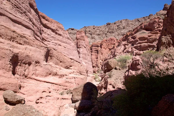 Quebrada de las Conchas w dolinie Calchaqui, Argentyna — Zdjęcie stockowe