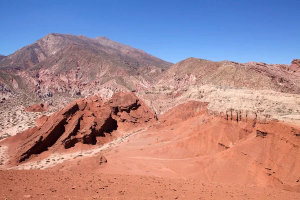 Quebrada de las Conchas no Vale do Calchaqui, Argentina — Fotografia de Stock