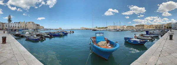 Trani Apulia Talya Trani Talya Nın Güneyinde Adriyatik Denizi Kıyısında — Stok fotoğraf