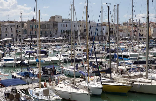 Trani Apulia Talya Trani Talya Nın Güneyinde Adriyatik Denizi Kıyısında — Stok fotoğraf