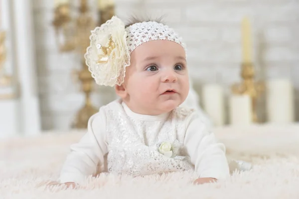 Beautiful Cute Adorable Baby Girl — Stock Photo, Image