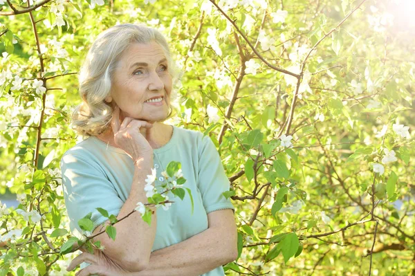 Mulher sênior bonita — Fotografia de Stock