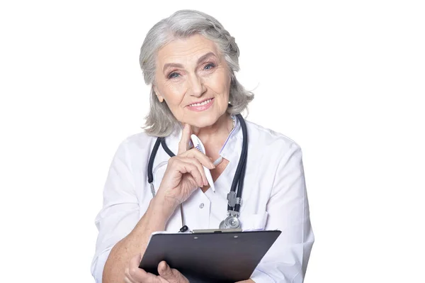 Doctora senior — Foto de Stock