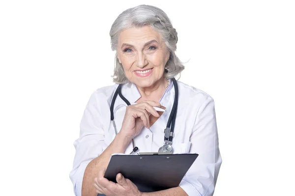 Doctora senior — Foto de Stock