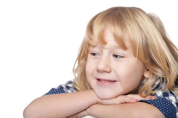 Glücklicher kleiner Junge — Stockfoto