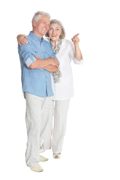 Feliz pareja de ancianos — Foto de Stock